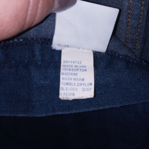 Vintage Cheryl Tiegs Pleated Jeans Size 8 - Picture 6 of 6